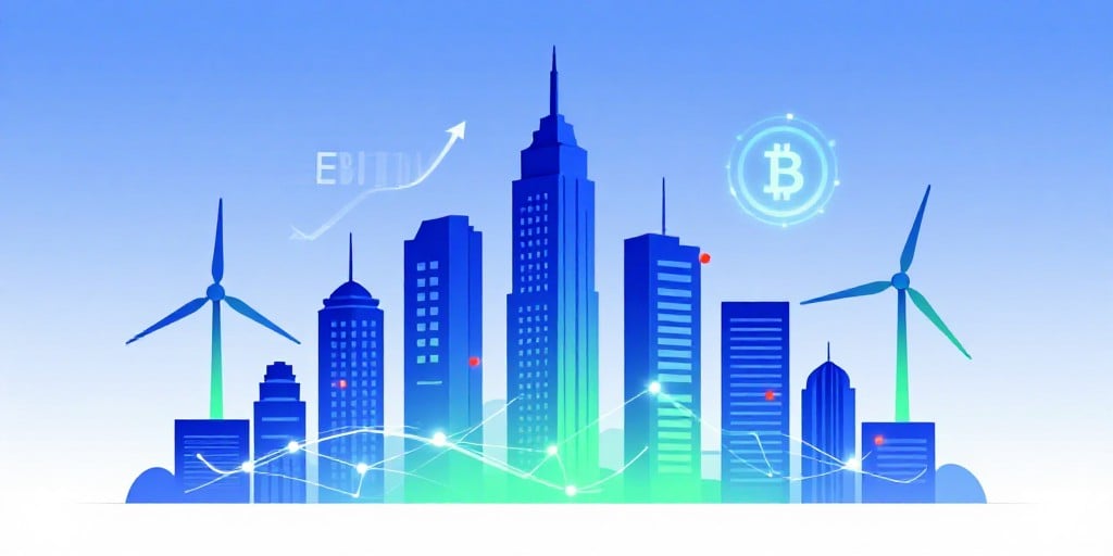 3U Holding Q1 2026: EBITDA sinkt durch Bitcoin-Abschreibung, Windenergie kompensiert Verluste