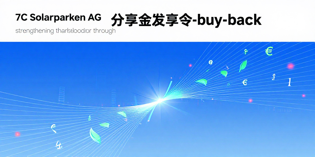7C Solarparken AG startet Aktienrückkauf: 2,44 Mio. Aktien bis 1,65 €/Stk