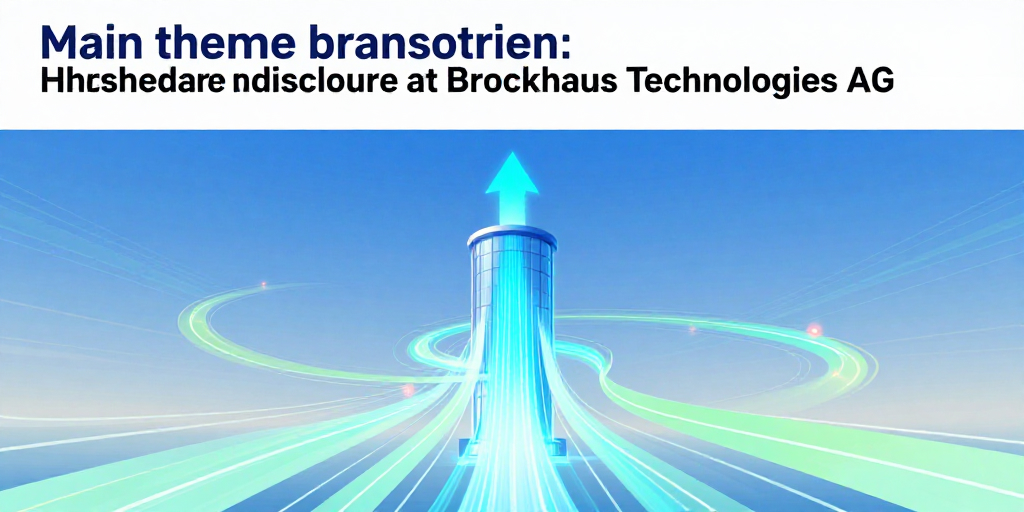 Brockhaus Technologies AG: Neuer Anteilseigner meldet 3 % Stimmrechte – Auswirkungen prüfen