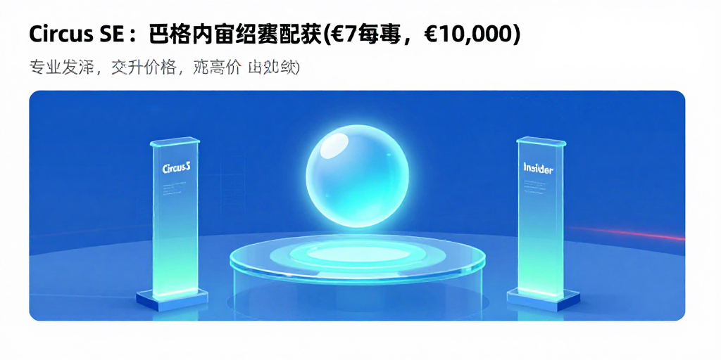 Circus SE Vorstand kauft Eigenanteile: 10.000 € unter Kapitaleinführung – Marktreaktion minimal