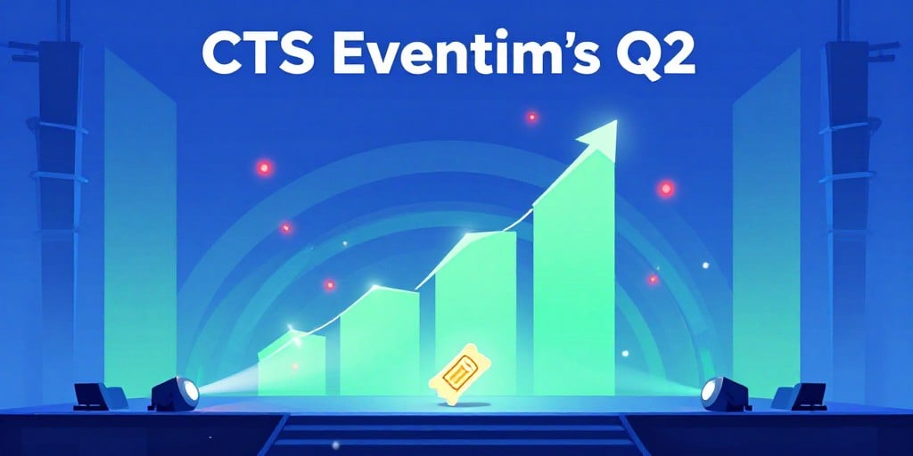 CTS Eventim Q2‑Ergebnis: Umsatz übertrifft Analysten, starke Wachstums‑ und Kursaussichten