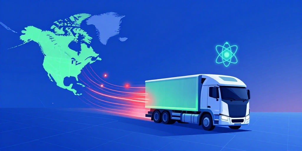 „Daimler Truck investiert Milliarden in wasserstoffbetriebene Lkw & baut neue US-Fabrik bis 2029“ „Daimler Truck investiert Milliarden in wasserstoffbetriebene Lkw & baut neue US-Fabrik bis 2029“