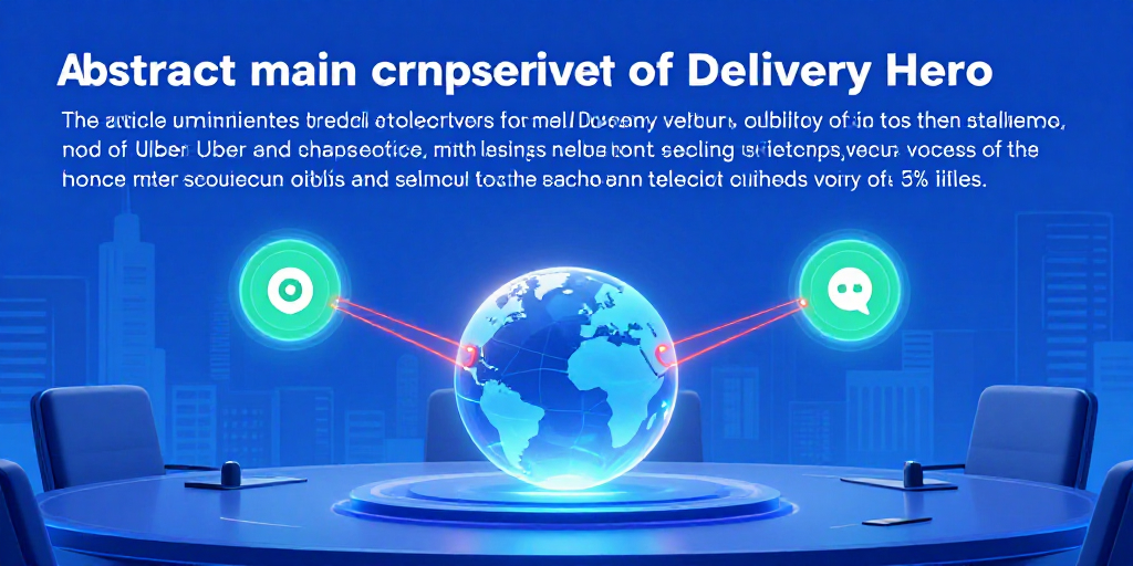 Delivery Hero SE: Klare Stimmrechtsstruktur – Uber & Naspers halten >3 % der Stimmen