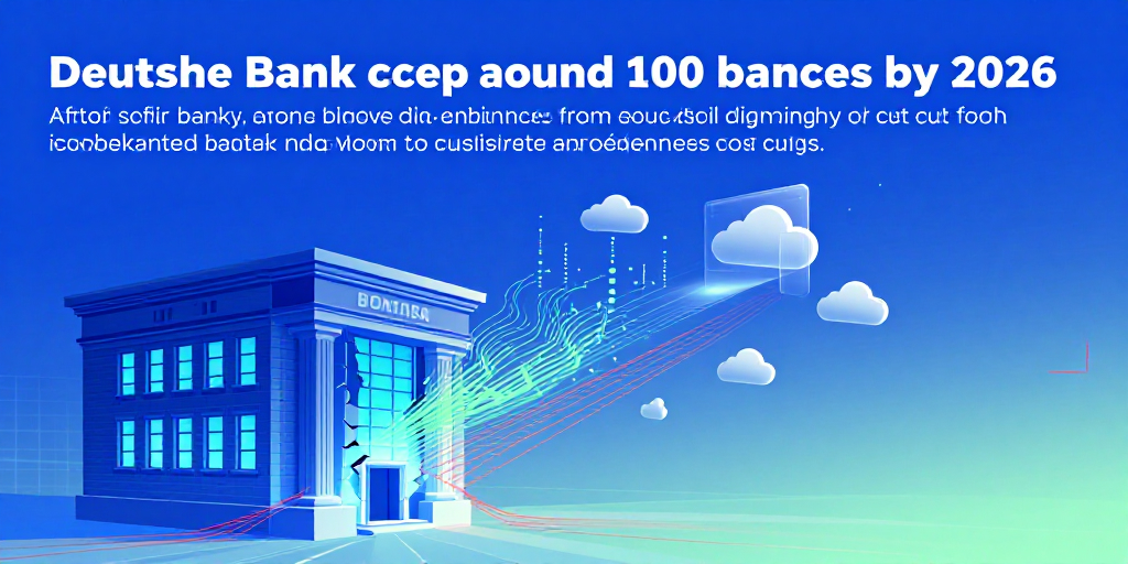 Deutsche Bank schließt bis 2026 rund 100 Filialen – Fokus auf digitale Zukunft