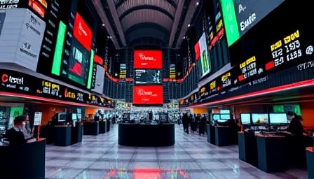 Deutsche Börse AG navigiert in volatilen Märkten: Nachfrage nach sicheren Anlagen steigt