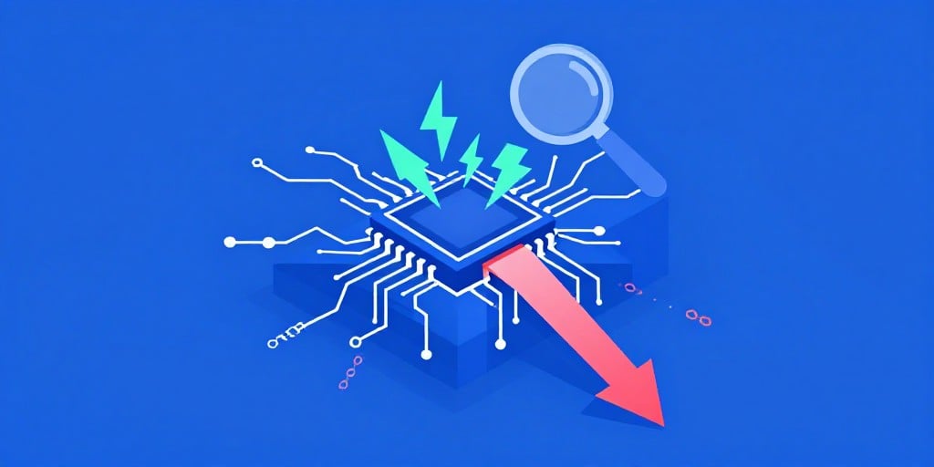 Deutsche Chip-Aktien fallen trotz US-Optimismus: Margen, Energie‑Kosten und Markt‑Druck im Fokus