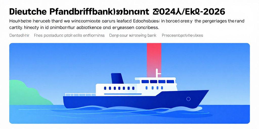 Deutsche Pfandbriefbank 2024: Vorsteuerverlust, Kursentwicklung & Profit‑Prognose bis 2026
