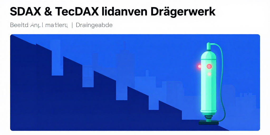 Deutschlands Mittelkapital- und Technologiesektor: SDAX & TecDAX rutschen leicht, Drägerwerk bleibt stark Deutschlands Mittelkapital- und Technologiesektor: SDAX & TecDAX rutschen leicht, Drägerwerk bleibt stark