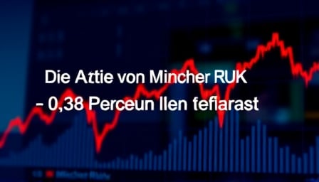 "Münchener Rück-Aktie fällt um 0,38% innerhalb der letzten 24 Stunden"