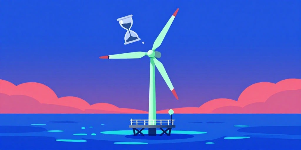 EnBW verschiebt Offshore-Windpark „He Dreiht” – Turbinenbalkenbruch verzögert Start