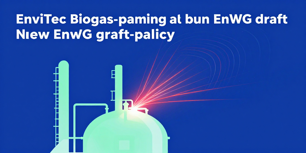 EnviTec kritisiert EnWG‑Entwurf: Stabiler Rechtsrahmen für Biomethan entscheidend