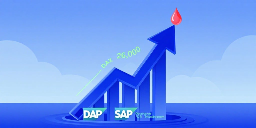 EU-Börsen boomen: DAX über 26.000, SAP & Telekom dominieren bei geopolitischer Erleichterung EU-Börsen boomen: DAX über 26.000, SAP & Telekom dominieren bei geopolitischer Erleichterung