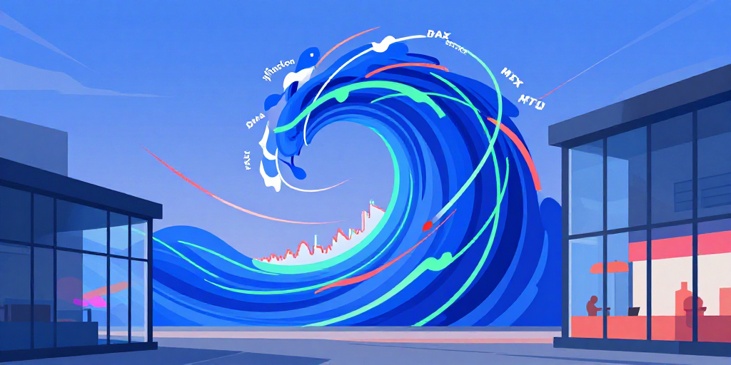 Euro-Aktien im Abschwung: DAX fällt, Öl volatil – Inflationsrisiken bleiben hoch