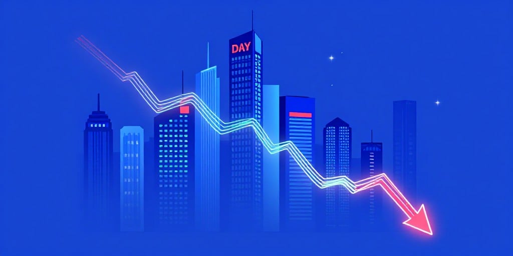 Europäische Börse sinkt: DAX fällt 1,3 % – Technologie‑ und Energiesektoren leiden, Versorger glänzen