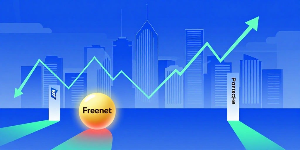 Frankfurt: TecDAX leicht zurück, MDAX steigt – Freenet, SAP & Porsche im Fokus