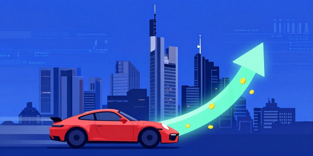 Frankfurter Börse: Mittel‑Cap‑Index steigt, Porsche dominiert, Technologie‑Aktien profitieren