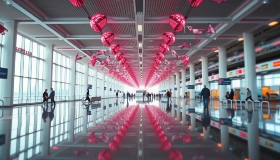 Fraport AG setzt dynamisches Kunstwerk im Terminal 3 ein, um Passagiererlebnis und Innovationskraft zu stärken Fraport AG setzt dynamisches Kunstwerk im Terminal 3 ein, um Passagiererlebnis und Innovationskraft zu stärken