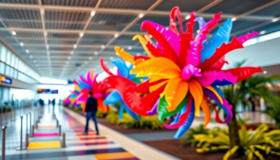 Fraport erweitert Terminal 3: Neue künstlerische Installation für ein optimiertes Passagiererlebnis Fraport erweitert Terminal 3: Neue künstlerische Installation für ein optimiertes Passagiererlebnis