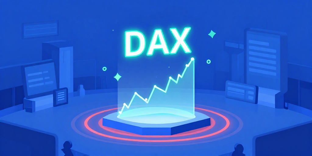 German Stock Market Opens Flat: DAX Gains Slightly, Banking Sector Leads