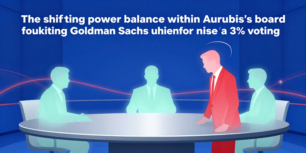 Goldman Sachs überschreitet 3‑Prozent‑Stimmrechtsgrenze bei Aurubis: Governance‑Wechsel