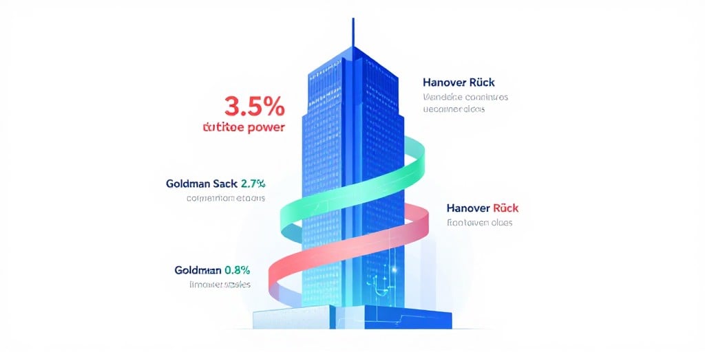 Hannover Rück SE: 3,5 % Stimmrechte – Gold­man Sachs als Top‑Investor