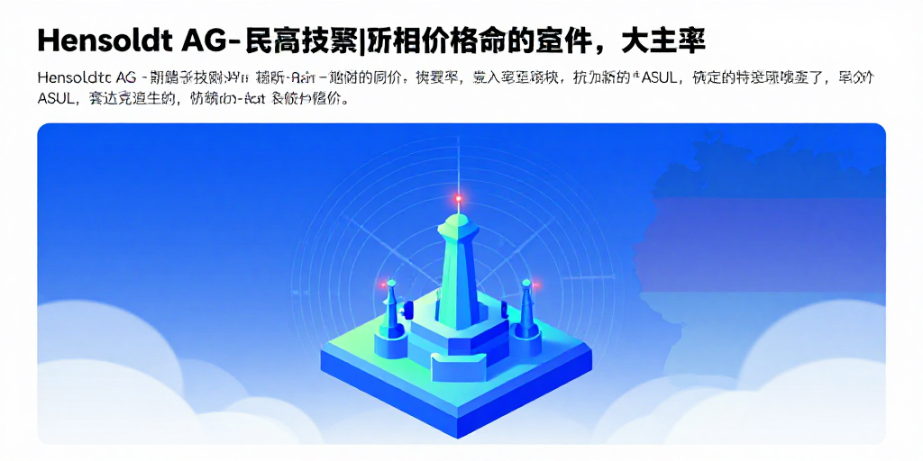 Hensoldt AG: Drohnenabwehrvertrag mit der Bundeswehr & Kursentwicklung