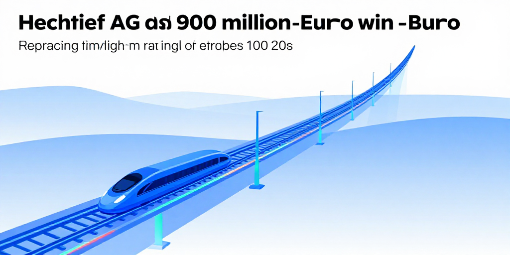 Hochtief AG gewinnt 900 Mio‑Euro‑Auftrag für 26‑km‑Hochgeschwindigkeitsstrecke in Schweden