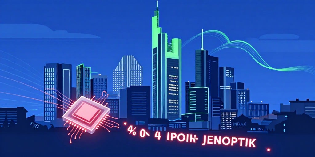 JENOPTIK AG Aktien fallen um 4 % im Frankfurter Markt – Halbleitermarkt bleibt schwach