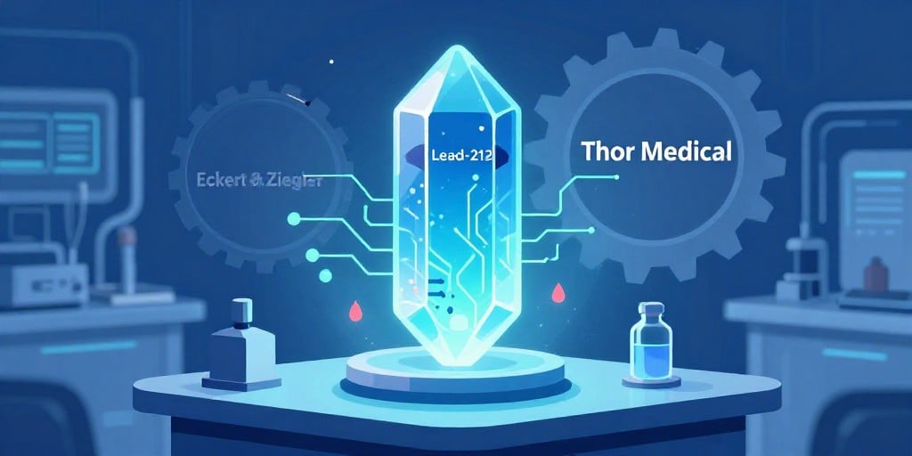 Kooperation Eckert & Ziegler SE + Thor Medical: Beschleunigte Lead‑212‑Alpha‑Therapie‑Entwicklung