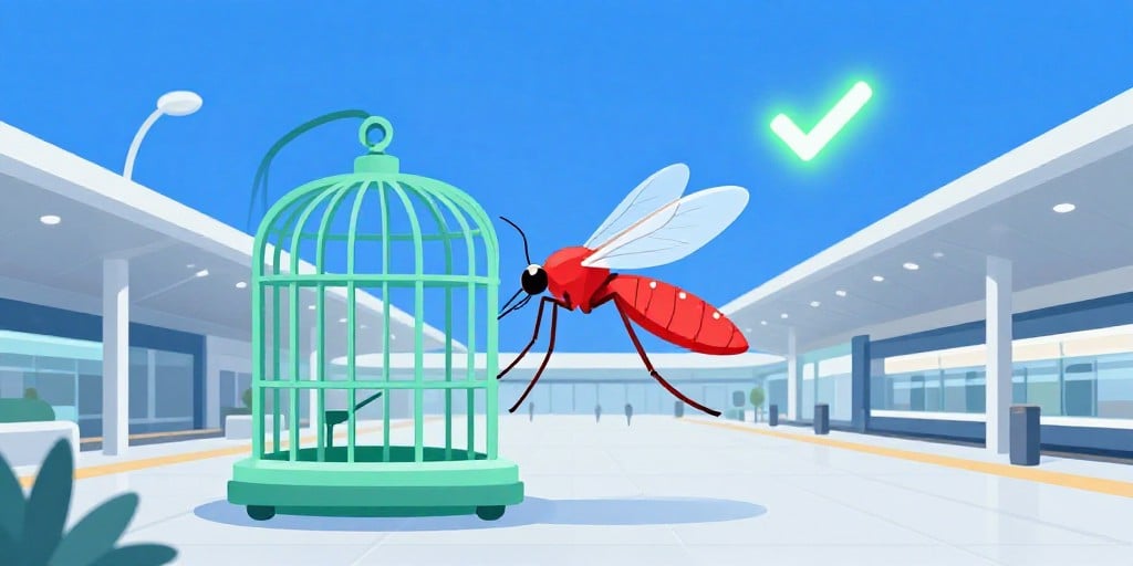 Malaria-Ausbruch am Frankfurter Flughafen: Maßnahmen, Lage & Risikoanalyse Malaria-Ausbruch am Frankfurter Flughafen: Maßnahmen, Lage & Risikoanalyse