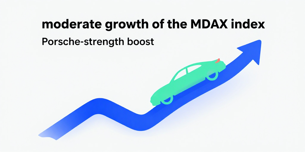 MDAX 12. Februar 2026: Moderates Wachstum, Porsche treibt Index an