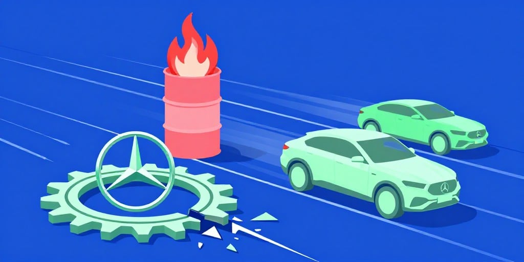 Mercedes‑Benz Aktienkurs sinkt: Lieferkettenengpässe & Elektromarkt‑Drang