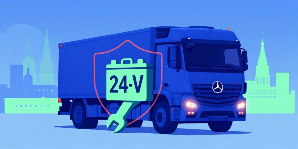 Mercedes‑Benz ruft 131 000 Lkw wegen 24‑V‑Batteriefehler zurück Mercedes‑Benz ruft 131 000 Lkw wegen 24‑V‑Batteriefehler zurück