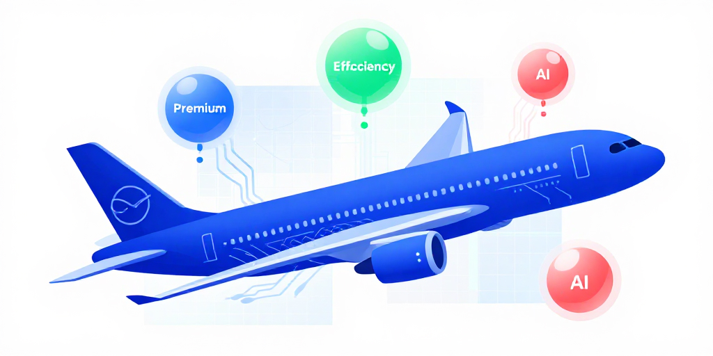 Mit Premium, Effizienz und Technologie zur Marktführerschaft: Lufthansas neu definierter Erfolgsplan