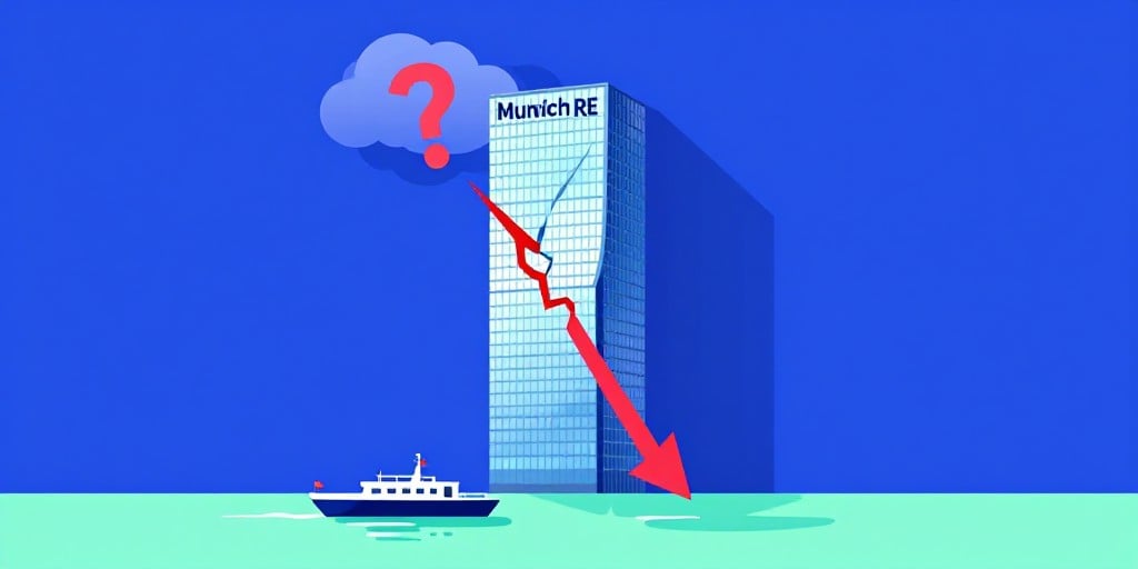 Munich Re sinkt um 3 %: CFO prüft Q3‑Q4 Pipeline und Investor:innen bleiben skeptisch