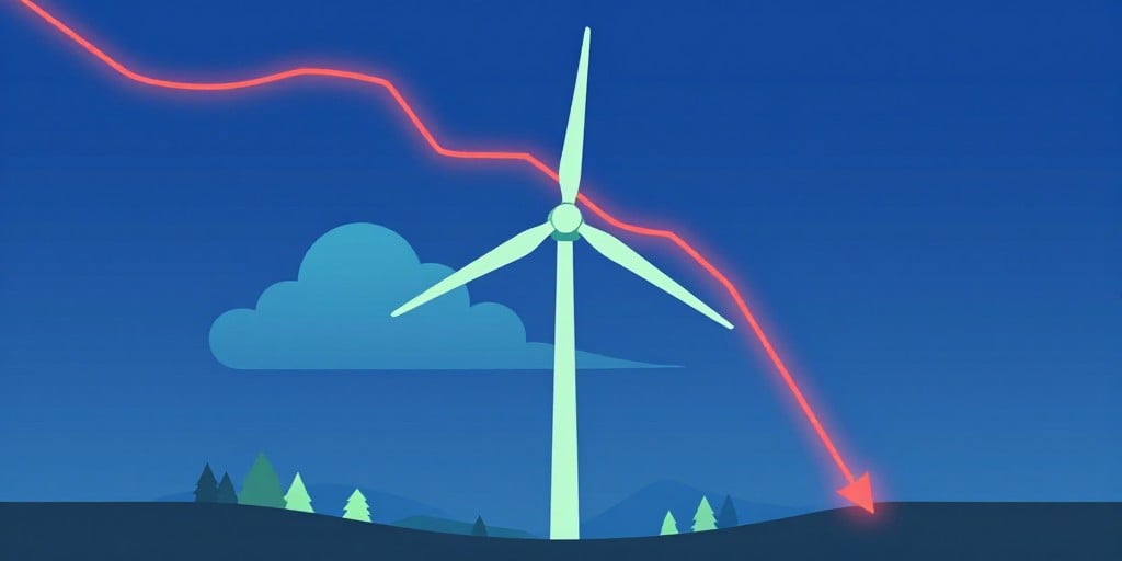 Nordex SE-Aktien fallen stark nach schwachen US‑Windzahlen – Markttrend im Fokus
