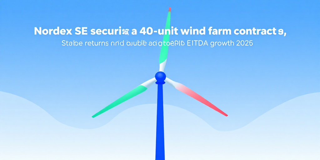 Nordex SE sichert 40 Windkraftanlagen – Umsatzwachstum & stabile Serviceverträge für 2026