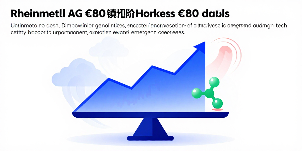 Rheinmetall AG: Aktienkurs fällt trotz 80 Mrd‑€ Prognose – Einfluss geopolitischer Unsicherheiten