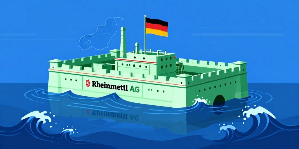 Rheinmetall-Aktie sinkt: Lieferketten‑ und geopolitische Risiken treffen den Verteidigungsgiganten