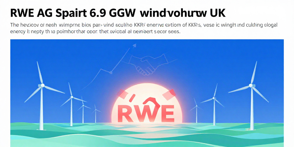 RWE AG sichert 6,9 GW Offshore-Windkraft & stärkt Partner‑Netzwerk mit KKR RWE AG sichert 6,9 GW Offshore-Windkraft & stärkt Partner‑Netzwerk mit KKR