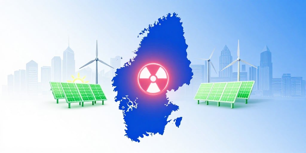 Schwedische Wahl entscheidet über Kernkraft-Plan & Zukunft europäischer Energielandschaft