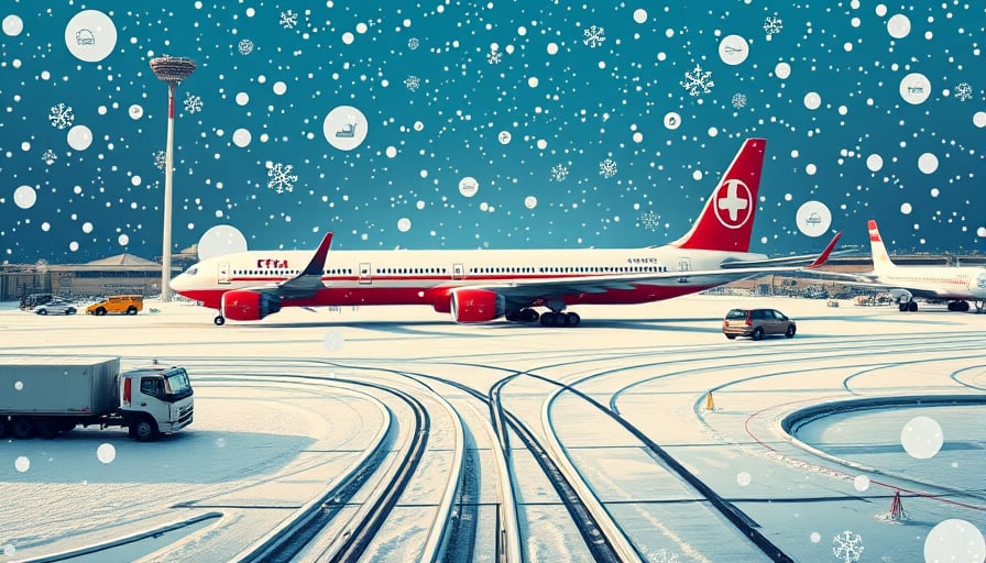 Schwere Schneefälle verlangsamen Frankfurter Flughafen: 100+ Flüge gestrichen – Ursachen & Auswirkungen