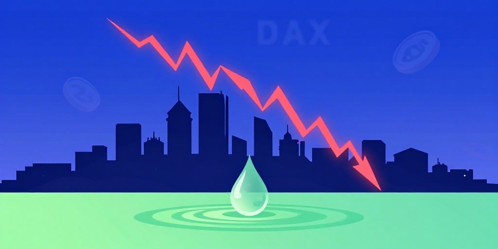 Scout24 fällt unter 25.000‑Punkte: Energiepreise & geopolitische Unsicherheit treiben DAX-Abschwung an