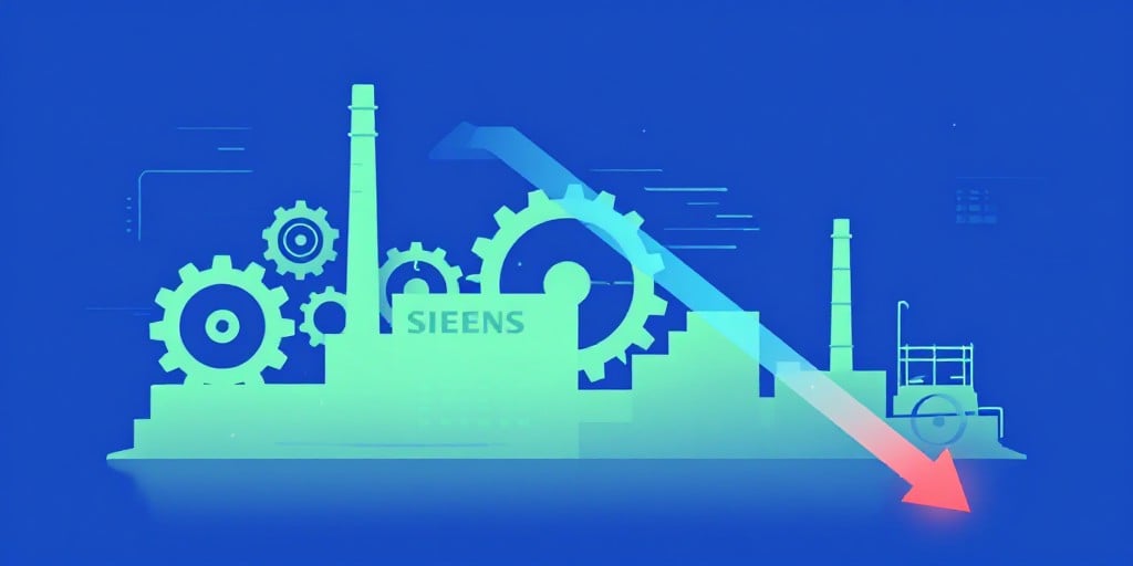 Siemens AG Aktienkurs leicht zurück, bleibt im europäischen Kontext stabil Siemens AG Aktienkurs leicht zurück, bleibt im europäischen Kontext stabil