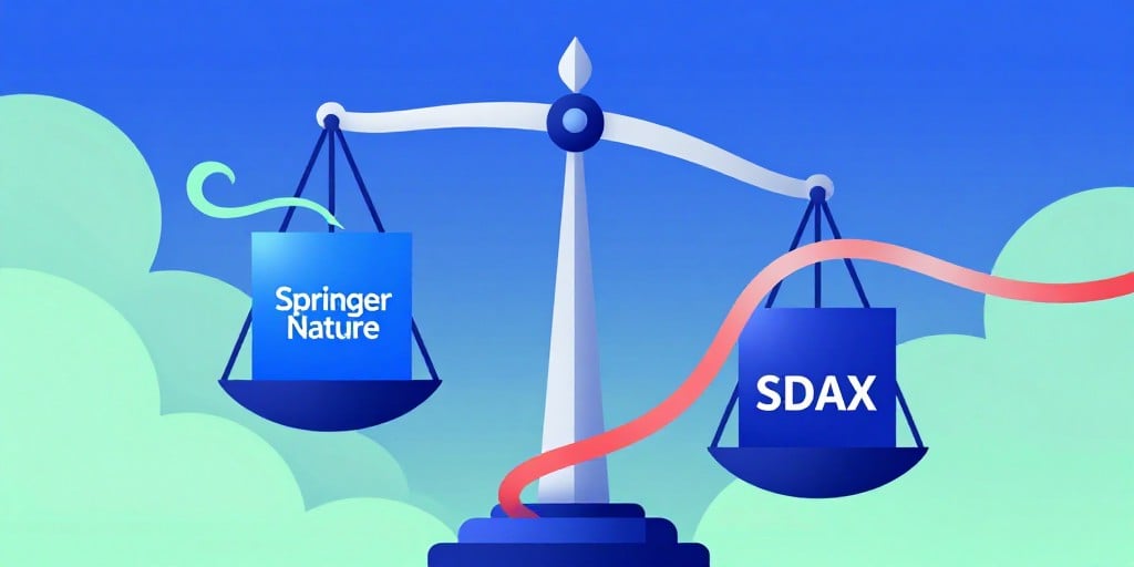 Springer Nature dominiert: 3,5 % Gewinn bei 20,80 € trotz fallenden SDAX Springer Nature dominiert: 3,5 % Gewinn bei 20,80 € trotz fallenden SDAX