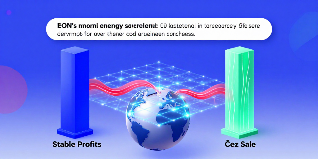 Stabile E.ON-Aktie nach moderatem Kursanstieg, Gasverteilungs-Tochter an ČEZ verkauft