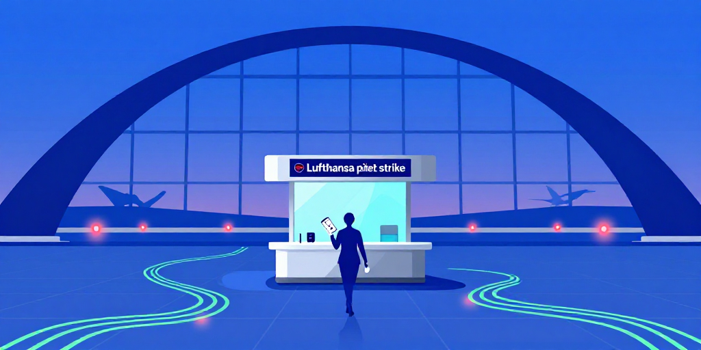 Streik bei Lufthansa: Betriebsstopp, Flugstornierungen und Kostenfreie Zugtickets