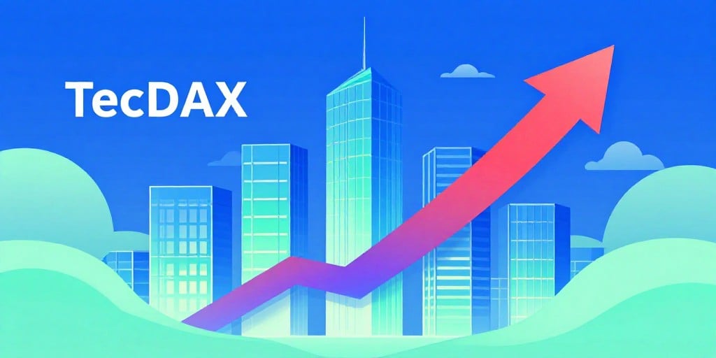 TecDAX am Freitag: Stabile Gewinne, SMA Solar schwach, Marktwert 545,5 Mrd. € TecDAX am Freitag: Stabile Gewinne, SMA Solar schwach, Marktwert 545,5 Mrd. €