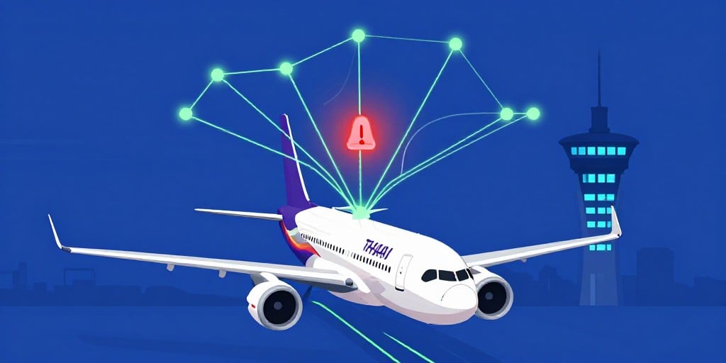 Thai Airways-Flug in Frankfurt: Technische Störung zwingt Boeing zurück an den Ausgangsflughafen
