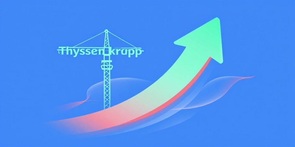 Thyssenkrupp-Aktien steigen um 5 % – Citigroup hebt Kursziel an und beibehält Kaufempfehlung